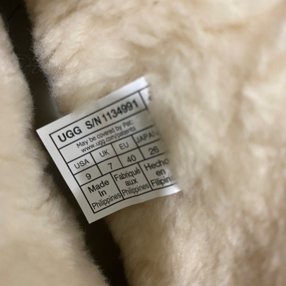 UGG Classic Mini Platform Chestnut Brown Boot Size 9 - Picture 11 of 12